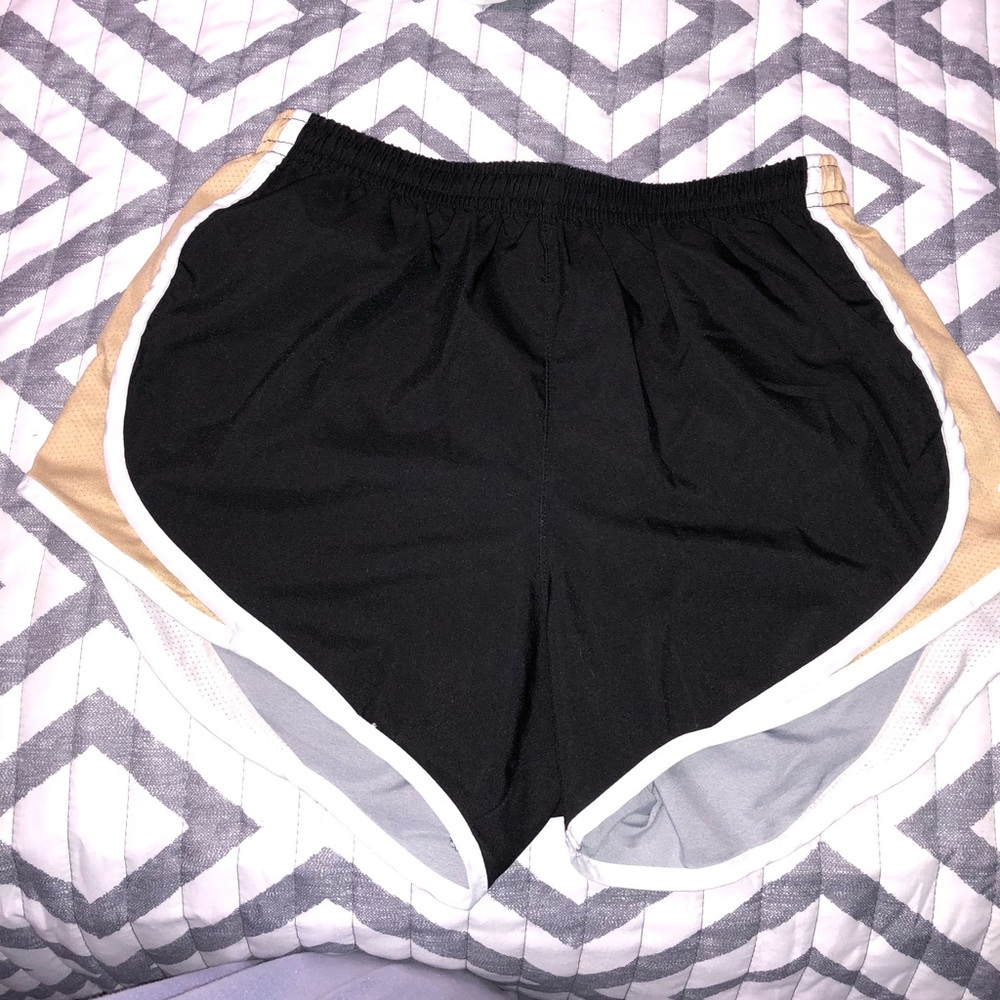 Black & Gold varsity cheer shorts